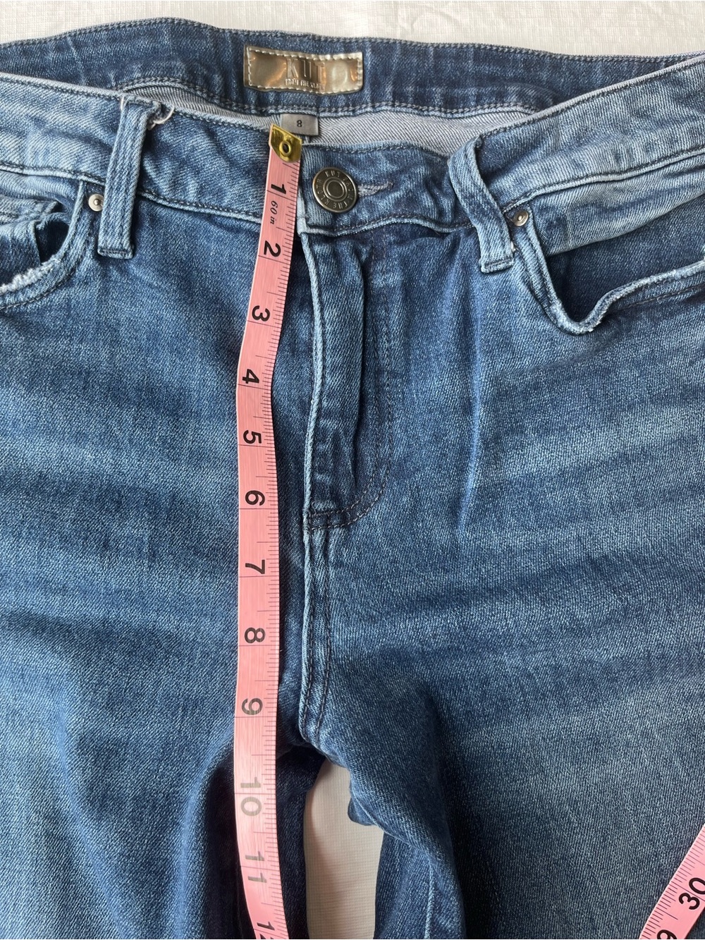 Kut From The Kloth Goldie Super Flare Mid Rise Jeans - Picture 8 of 11